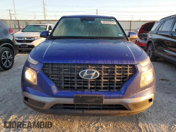 2023 Hyundai Venue SE with VIN KMHRB8A36PU212828, listed as a Copart auction lot 48452274 with 20,848 mi miles and Clean Title. Bid and sale history available at DreamBid. Image 5.