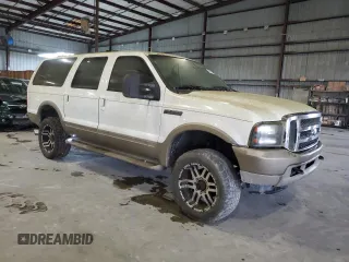 2003 Ford Excursion Eddie Bauer with VIN 1FMSU45P23EC07826, listed as a Copart auction lot 83909884 with 261,656 mi miles and Clean title. Bid and sale history available at DreamBid. Image 4.