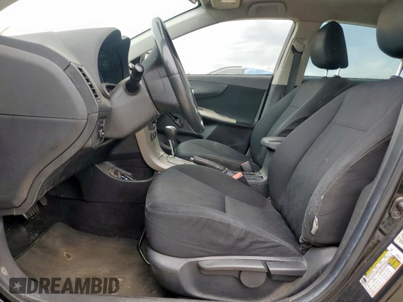 2010 Toyota Corolla with VIN 1NXBU4EE3AZ362774, listed as a Copart auction lot 62186385 with Not provided miles and Salvage title. Bid and sale history available at DreamBid. Image 7.