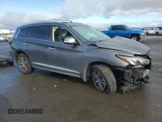 2017 Infiniti QX60 with VIN 5N1DL0MM0HC506617, listed as a Copart auction lot 48735355 with 119,013 mi miles and Salvage Title. Bid and sale history available at DreamBid. Image 4.
