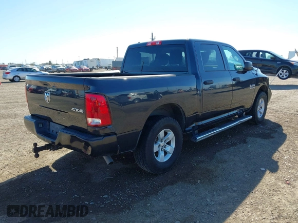 2017 Ram 1500 Express z VIN 1C6RR7KG4HS665409, wystawiony jako IAAI lot #41674384 z przebiegiem 89 187 mil mil oraz . Historia ofert i sprzedaży dostępna na DreamBid. Obrazek 4.