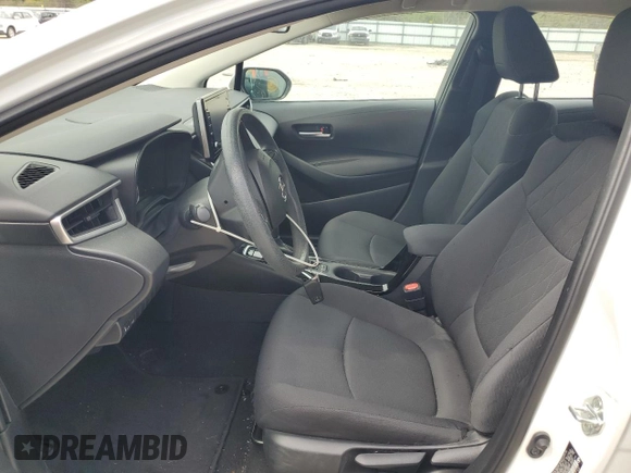 2021 Toyota Corolla LE with VIN 5YFEPMAE1MP206006, listed as a Copart auction lot 53228715 with 34,267 mi miles and Salvage Title. Bid and sale history available at DreamBid. Image 7.