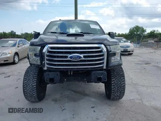 2015 Ford F-150 XLT with VIN 1FTEW1C81FFB05261, listed as a IAAI auction lot 42193554 with Not Provided miles and . Bid and sale history available at carsss.com. Image 12.