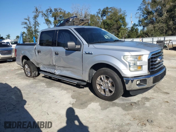 2015 Ford F-150 XLT with VIN 1FTEW1C82FFD03024, listed as a Copart auction lot 89264915 with 143,939 mi miles and Salvage Title. Bid and sale history available at carsss.com. Image 4.