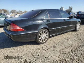 2006 Mercedes-Benz S-Class 4.3L with VIN WDBNG70J16A477878, listed as a Copart auction lot 46888455 with 204,950 mi miles and Clean Title. Bid and sale history available at carsss.com. Image 3.