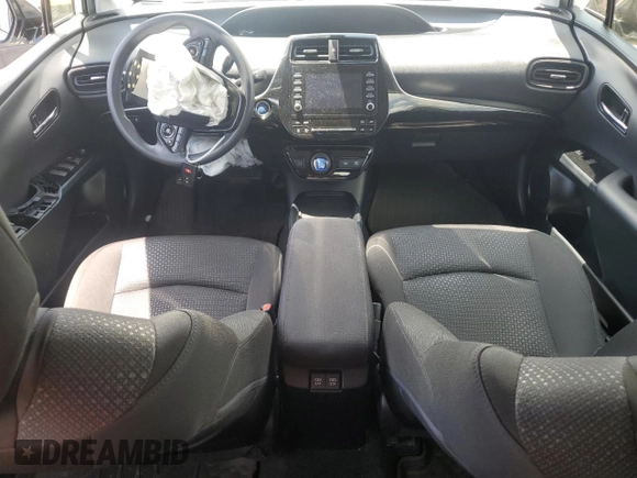 2020 Toyota Prius LE with VIN JTDL9RFU5L3017235, listed as a Copart auction lot 64452855 with Not provided miles and Salvage title. Bid and sale history available at DreamBid. Image 8.