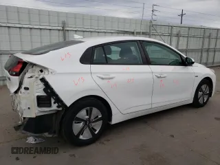 2018 Hyundai Ioniq Blue z VIN KMHC65LC4JU096316, wystawiony jako Copart lot #80973724 z przebiegiem 96 791 mil mil oraz Szkoda całkowita • Salvage title. Historia ofert i sprzedaży dostępna na DreamBid. Obrazek 3.