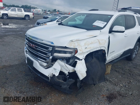 2023 GMC Acadia SLT with VIN 1GKKNML4XPZ156685, listed as a IAAI auction lot 42231988 with 61,094 mi miles and . Bid and sale history available at DreamBid. Image 6.