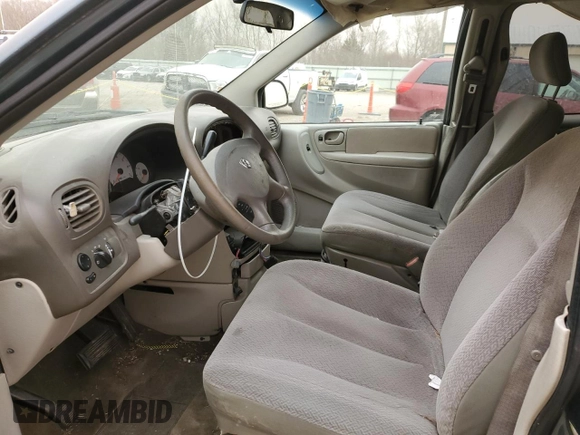 2006 Dodge Caravan SXT with VIN 1D4GP45R56B633618, listed as a Copart auction lot 49915345 with 223,481 mi miles and Salvage Title. Bid and sale history available at DreamBid. Image 7.