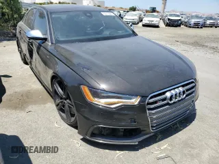 2014 Audi S6 Prestige with VIN WAUF2AFC8EN019768, listed as a Copart auction lot 62073864 with 117,298 mi miles and Salvage Title. Bid and sale history available at carsss.com. Image 4.