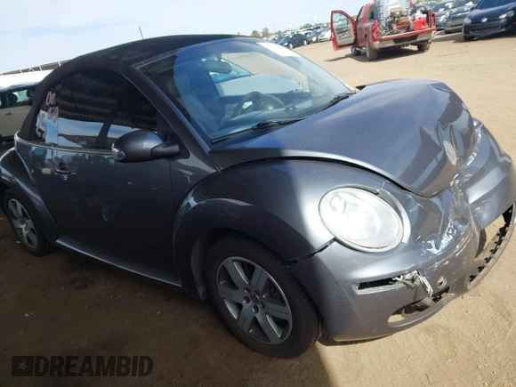 2006 Volkswagen Beetle with VIN 3VWRF31Y56M327282, listed as a IAAI auction lot 42359912 with 77,294 mi miles and . Bid and sale history available at DreamBid. Image 1.