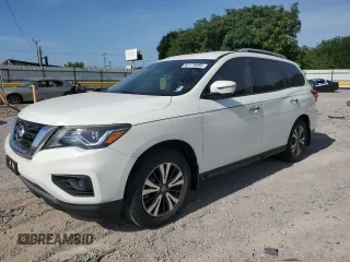 2017 Nissan Pathfinder S with VIN 5N1DR2MN0HC637193, listed as a Copart auction lot 62179085 with 152,237 mi miles and Clean title. Bid and sale history available at DreamBid. Image 1.
