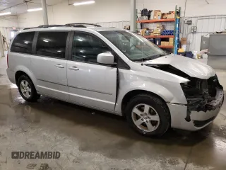 2010 Dodge Grand Caravan SXT with VIN 2D4RN5D19AR409665, listed as a Copart auction lot 46676445 with 174,063 mi miles and Salvage Title. Bid and sale history available at DreamBid. Image 4.