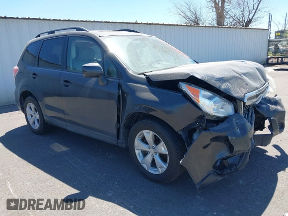 2014 Subaru Forester 2.5i Premium with VIN JF2SJADC5EH488307, listed as a IAAI auction lot 41822778 with 154,210 mi miles. Bid and sale history available at carsss.com. Image 1.
