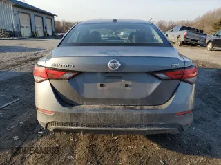 2022 Nissan Sentra SV with VIN 3N1AB8CV6NY210123, listed as a Copart auction lot 42646245 with 13,254 mi miles and Salvage Title. Bid and sale history available at carsss.com. Image 6.