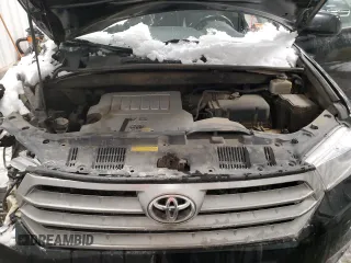 2012 Toyota Highlander Limited with VIN 5TDDK3EH2CS129130, listed as a Copart auction lot 45463835 with 0 mi miles and Salvage Title. Bid and sale history available at carsss.com. Image 12.