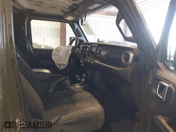 2021 Jeep Wrangler Unlimited Sahara z VIN 1C4HJXEN2MW592565, wystawiony jako IAAI lot #41956072 z przebiegiem 95 504 mil mil oraz . Historia ofert i sprzedaży dostępna na DreamBid. Obrazek 5.