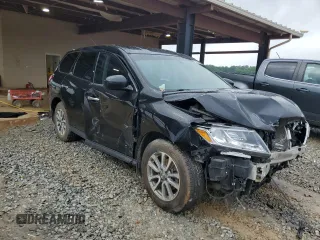 2014 Nissan Pathfinder S z VIN 5N1AR2MN0EC624507, wystawiony jako Copart lot #54623375 z przebiegiem 155 701 mil mil oraz Szkoda całkowita • Salvage title. Historia ofert i sprzedaży dostępna na DreamBid. Obrazek 4.