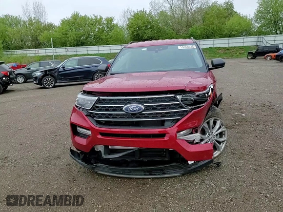 2023 Ford Explorer XLT с VIN 1FMSK8DH7PGA54572, выставлен на аукционе Copart как лот 55554925 с пробегом 35 686 миль миль и Чистый • Clean title. История ставок и продаж доступна на DreamBid. Изображение 15.