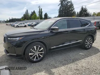 2025 Acura MDX Technology с VIN 5J8YE1H47SL006317, выставлен на аукционе Copart как лот 55786755 с пробегом 262 миль миль и Списание • Salvage title. История ставок и продаж доступна на DreamBid. Изображение 1.