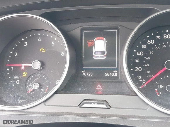 2021 Volkswagen Tiguan SE with VIN 3VV3B7AX0MM008938, listed as a IAAI auction lot 41610367 with 76,723 mi miles. Bid and sale history available at carsss.com. Image 15.