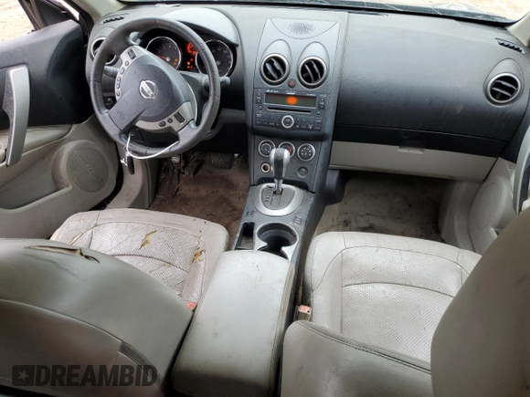 2010 Nissan Rogue S with VIN JN8AS5MTXAW507703, listed as a Copart auction lot 49091615 with 306,367 mi miles and Salvage Title. Bid and sale history available at DreamBid. Image 8.