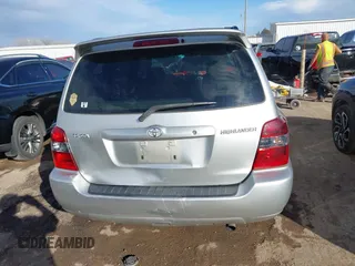 2006 Toyota Highlander with VIN JTEGD21A460133421, listed as a IAAI auction lot 41618125 with 202,454 mi miles and . Bid and sale history available at DreamBid. Image 16.