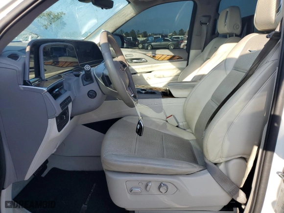 2021 Cadillac Escalade Sport Platinum with VIN 1GYS4GKL4MR171651, listed as a Copart auction lot 73822044 with 56,150 mi miles and Salvage Title. Bid and sale history available at carsss.com. Image 7.