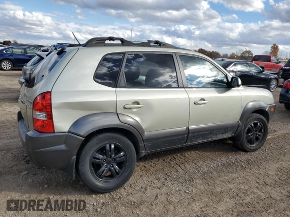 2006 Hyundai Tucson GLS with VIN KM8JN72D56U370632, listed as a Copart auction lot 76700704 with 146,277 mi miles and Clean Title. Bid and sale history available at carsss.com. Image 3.