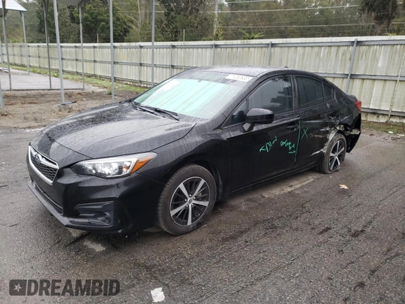 2019 Subaru Impreza Premium with VIN 4S3GKAC65K3628118, listed as a Copart auction lot 71282632 with 40,885 mi miles. Bid and sale history available at carsss.com. Image 1.