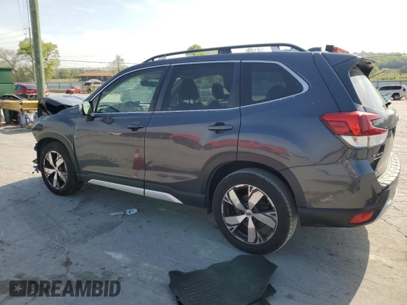 2020 Subaru Forester Touring with VIN JF2SKAXC4LH401275, listed as a Copart auction lot 52614145 with 77,530 mi miles and Salvage Title. Bid and sale history available at carsss.com. Image 2.
