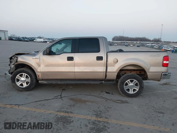 2005 Ford F-150 XLT with VIN 1FTPW14565KB71646, listed as a IAAI auction lot 41772005 with 180,735 mi miles. Bid and sale history available at carsss.com. Image 15.