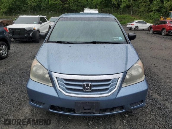 2010 Honda Odyssey LX with VIN 5FNRL3H26AB001758, listed as a Copart auction lot 58320535 with 131,373 mi miles and Salvage title. Bid and sale history available at DreamBid. Image 5.