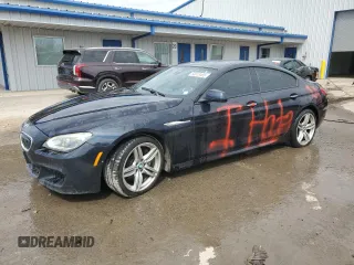 2014 BMW 6 Series 640i xDrive with VIN WBA6B8C57EDZ72380, listed as a Copart auction lot 53613465 with 137,949 mi miles and Salvage Title. Bid and sale history available at carsss.com. Image 1.