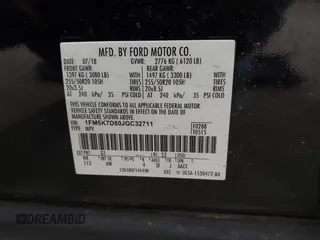2018 Ford Explorer XLT with VIN 1FM5K7D80JGC32711, listed as a IAAI auction lot 42425696 with 174,863 mi miles and . Bid and sale history available at DreamBid. Image 9.