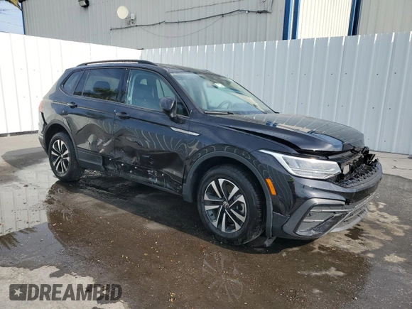 2024 Volkswagen Tiguan S с VIN 3VVRB7AXXRM218061, выставлен на аукционе Copart как лот 54159735 с пробегом 3 676 миль миль и На запчасти • Non repairable. История ставок и продаж доступна на DreamBid. Изображение 4.