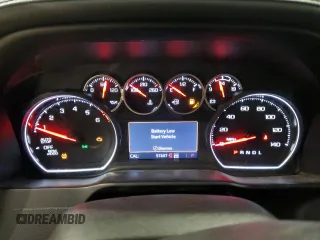 2020 Chevrolet Silverado 1500 LTZ with VIN 3GCUYGED7LG372739, listed as a Copart auction lot 50823385 with 57,607 mi miles and Salvage Title. Bid and sale history available at DreamBid. Image 9.