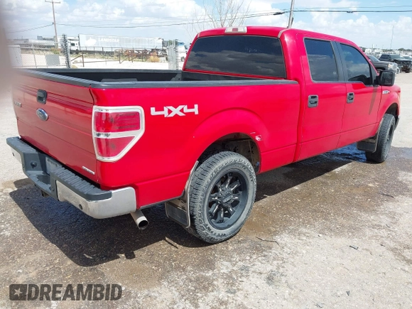 2014 Ford F-150 XL with VIN 1FTFW1EF1EKF41498, listed as a IAAI auction lot 42576928 with 244,262 mi miles and . Bid and sale history available at DreamBid. Image 4.
