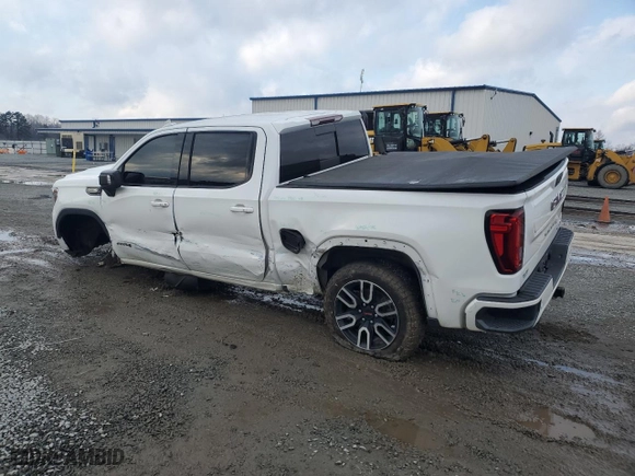2020 GMC Sierra 1500 AT4 with VIN 3GTP9EED5LG349443, listed as a Copart auction lot 45358135 with 69,033 mi miles and Salvage Title. Bid and sale history available at carsss.com. Image 2.