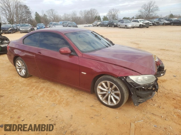 2011 BMW 3 Series 335i xDrive with VIN WBAKF9C54BE247382, listed as a Copart auction lot 89241285 with 79,292 mi miles and Salvage Title. Bid and sale history available at carsss.com. Image 4.
