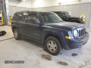2017 Jeep Patriot Sport with VIN 1C4NJPBA4HD134399, listed as a Copart auction lot 72079814 with 113,035 mi miles and Salvage title. Bid and sale history available at DreamBid. Image 4.
