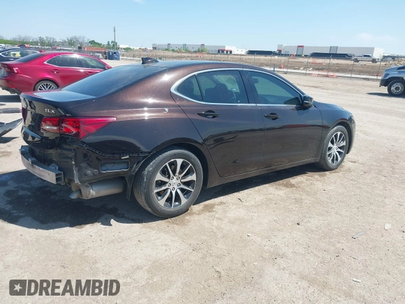 2015 Acura TLX z VIN 19UUB1F31FA018109, wystawiony jako IAAI lot #42045022 z przebiegiem 50 830 mil mil oraz . Historia ofert i sprzedaży dostępna na DreamBid. Obrazek 4.
