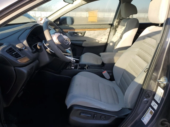 2017 Honda CR-V EX with VIN 7FARW1H55HE040975, listed as a Copart auction lot 42778195 with 0 mi miles and Salvage Title. Bid and sale history available at carsss.com. Image 7.
