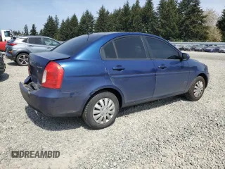 2011 Hyundai Accent GLS with VIN KMHCN4AC6BU612483, listed as a Copart auction lot 53505155 with 149,865 mi miles and Salvage Title. Bid and sale history available at carsss.com. Image 3.