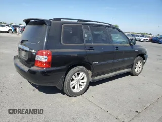2006 Toyota Highlander Hybrid with VIN JTEEW21A860022162, listed as a Copart auction lot 72604204 with 144,974 mi miles and Salvage Title. Bid and sale history available at carsss.com. Image 3.
