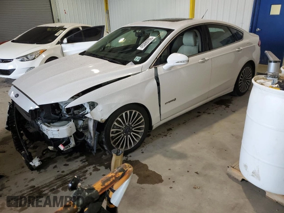2018 Ford Fusion Hybrid Titanium with VIN 3FA6P0RU9JR141314, listed as a Copart auction lot 45399703 with 109,052 mi miles. Bid and sale history available at carsss.com. Image 1.