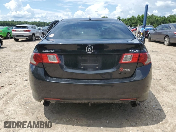 2009 Acura TSX with VIN JH4CU26669C027738, listed as a Copart auction lot 59540305 with 280,897 mi miles and Salvage title. Bid and sale history available at DreamBid. Image 6.