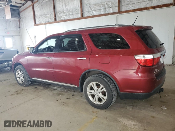 2013 Dodge Durango Crew with VIN 1C4RDJDG9DC602182, listed as a Copart auction lot 61784105 with 169,814 mi miles and Clean title. Bid and sale history available at DreamBid. Image 2.