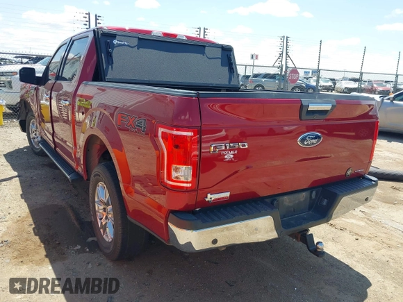 2016 Ford F-150 XLT with VIN 1FTEW1EFXGKD73679, listed as a IAAI auction lot 42183070 with 52,340 mi miles and . Bid and sale history available at DreamBid. Image 3.