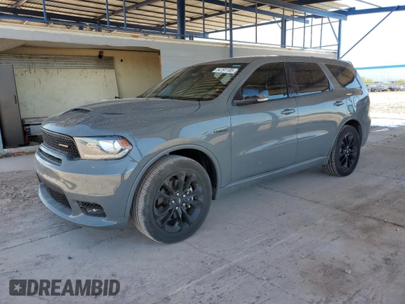 2020 Dodge Durango R/T z VIN 1C4SDHCT5LC410863, wystawiony jako Copart lot #54791185 z przebiegiem 31 445 mil mil oraz Szkoda całkowita • Salvage title. Historia ofert i sprzedaży dostępna na DreamBid. Obrazek 1.